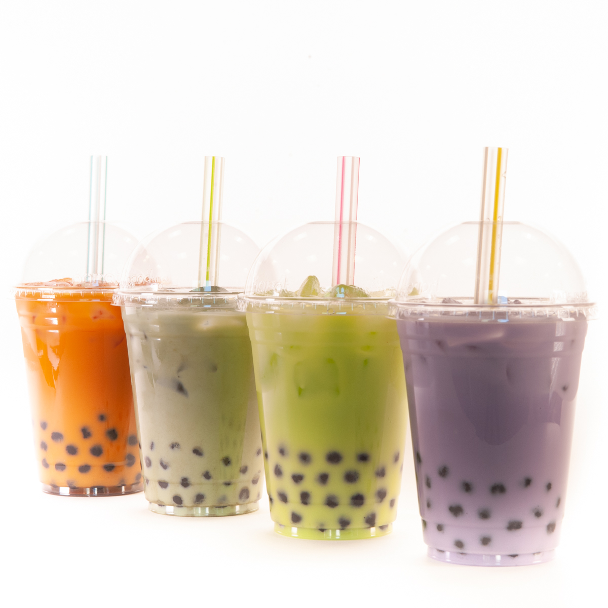 Boba - Thai Iced Tea, Green Milk Tea, Honey Dew, Taro Milk Tea